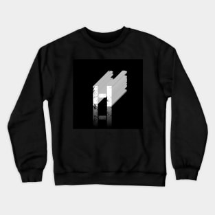 Letter H Crewneck Sweatshirt